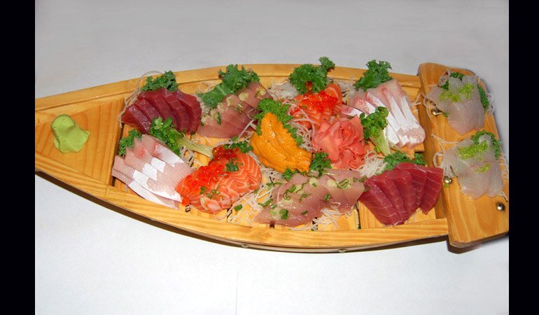 Gold Sashimi Boat