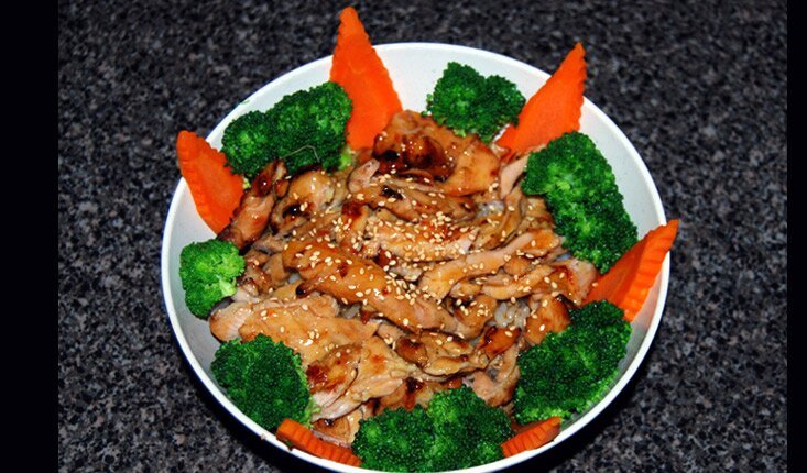 Delux Chicken Teriyaki Don