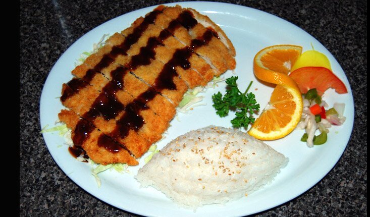 Katsu Don (Cooked Pork Cutlet and Egg)